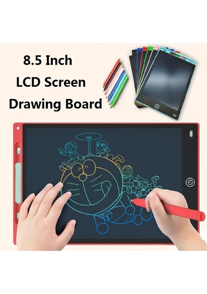 6.5in Tek Mavi Çocuk Elektronik Çizim Tahtasında LCD Ekran Grafik Çizim Tableti Çocuk Oyuncakları Eğitim Için El Yazısı Boyama Pedi (Yurt Dışından)