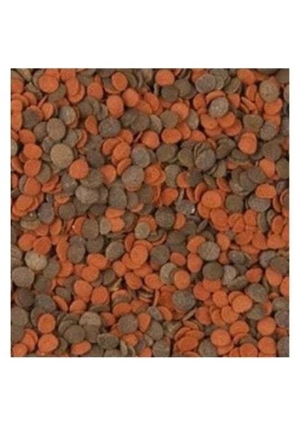 Tropical Cichlid Chips Cichlid Balıkları Için Renklendirici Cips Balık Yemi 1000 ml 520 gr