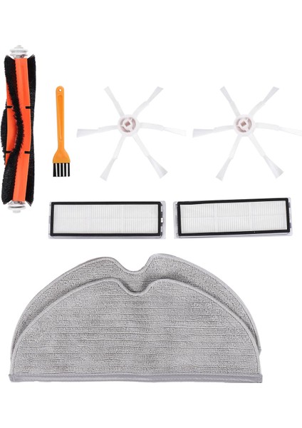 Xiaomi Mi Robot Vakum Mop 2 STYTJ03ZHM Filtre Mop Bezi Mijia Robot Vakum Temizleyici Ana Yan Fırça Yedek Parçaları (Yurt Dışından)