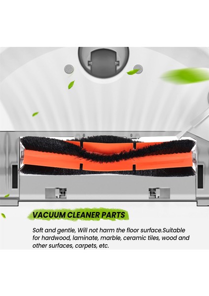 Xiaomi Mi Robot Vakum Mop 2 STYTJ03ZHM Filtre Mop Bezi Mijia Robot Vakum Temizleyici Ana Yan Fırça Yedek Parçaları (Yurt Dışından)