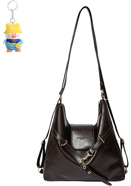 Başlangıç Tote Çantası Kadın Büyük Kapasiteli Tek Omuz Crossbody Çanta Hafif Sırt Çantası (Yurt Dışından)