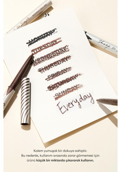 Suya Dayanıklı, İnce Uçlu Göz Kalemi CLIO Sharp So Simple Waterproof Pencil Liner (01 Black)