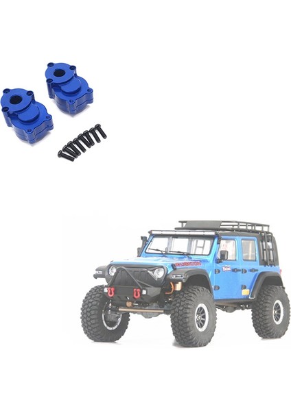 2 Takım Metal Arka Aks Portal Tahrik Muhafazası Yikong YK4102 YK4103 YK6101 YK4082 Rc Paletli Araba Yükseltme Parçaları, 1 (Yurt Dışından) fırsatları