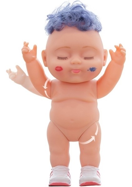 22 cm Bebek Erkek Kız Hediye Ebeveyn-Çocuk Interaktif Oyuncak 4 Yaş Için Uygundur + (Yurt Dışından)