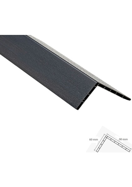 Plastik Köşebent Pervaz 60 x 90 mm