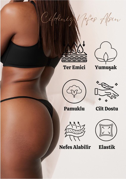 Red Love Cloud Askılı Tanga Külot (String) 7'li Paket