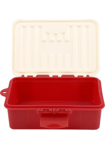 1 Adet Plastik Rc Araba Saklama Kutusu Dekorasyon Aracı Trx4 Eksenel SCX10 90046 D90 1/10 Rc Paletli Aksesuarları, Kırmızı (Yurt Dışından) indirimleri