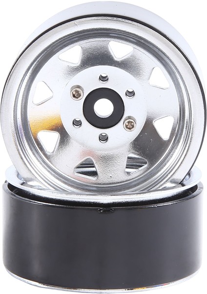 4 Adet 1.9 Inç Metal Beadlock Tekerlek Göbeği Jant 1/10 Rc Paletli Araba Trx4 Eksenel SCX10 90046 AXI03007 Redcat Gen8, Gümüş (Yurt Dışından) indirimleri