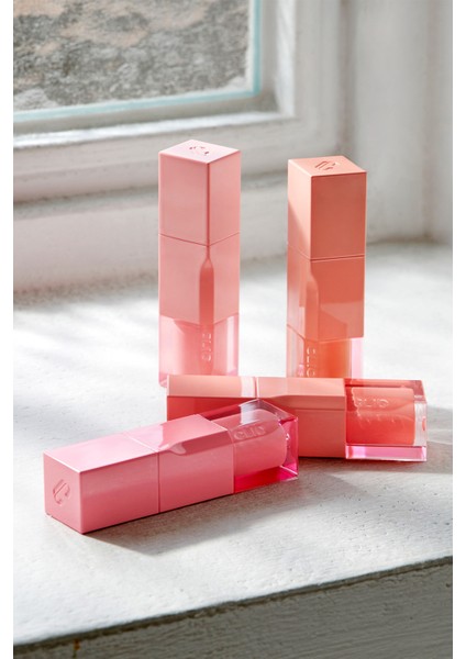 Işıltılı Renklerde, Nemlendirici, Uzun Süre Kalıcı Tint CLIO Dewy Syrup Tint (03 Hannam Coral View)