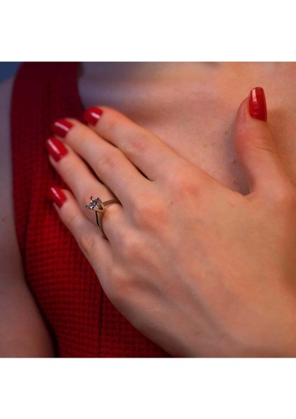 D Renk Vs2 0.40 Karat Pırlanta Tektaş Yüzük - Gia Sertifikalı modelleri