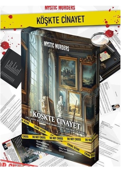 Dedektif Dava Çözme Oyunu | Köşkte Cinayet