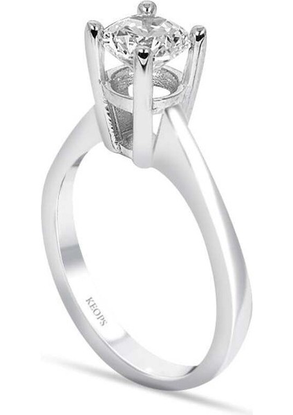 D Renk 0.90 Karat Pırlanta Tektaş Yüzük - Hrd Sertifikalı fiyatları