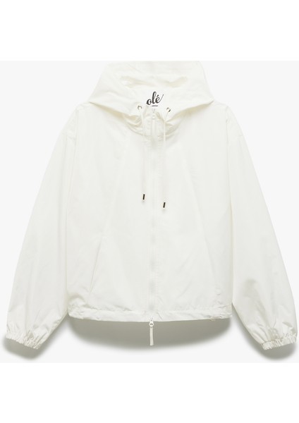 Kapüşonlu Uzun Kollu Şardonlu Fermuarlı Ceket modelleri