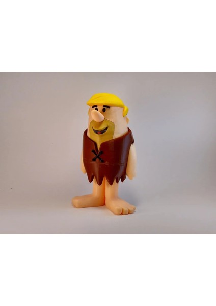 Çakmaktaş Barney Rubble Figürü - 15 cm
