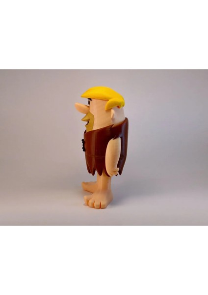 Çakmaktaş Barney Rubble Figürü - 15 cm