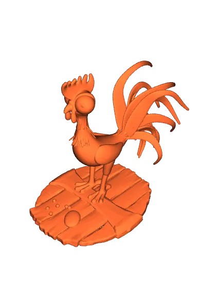 Moana Filmi Tavuk Hei Hei Figürü - 15 cm