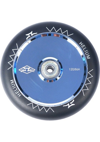 Ao Helium 120mm 86a Silver Titen Abec 9 Rulmanlı Scooter Tekerleği
