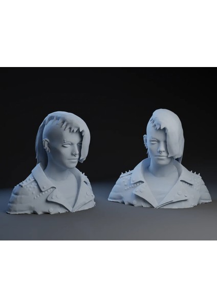 Ejderha Dövmeli Kız Filmi Lisbeth Salander Figürü - 15 cm