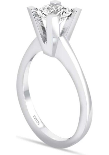 D Renk 0.80 Karat Pırlanta Tektaş Yüzük - Hrd Sertifikalı fiyatları