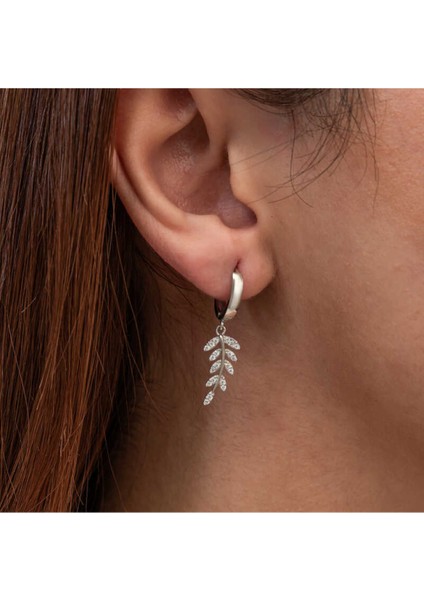 Gümüş Sallantılı Başak Kadın Küpe CSR2185836 fırsatları