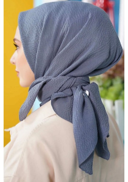 Kadın Tesettür Mio Caz Eşarp Hijab Gri fiyatları