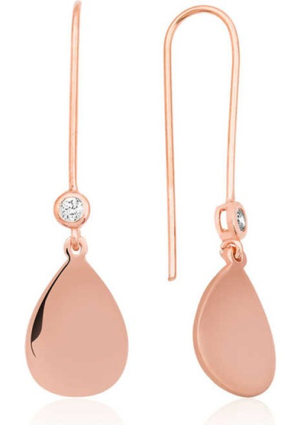 Gümüş Sallantılı Damla Küpe CSR2181366