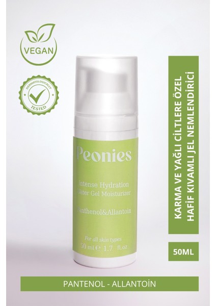 Intense Hydration Water Gel | Ince Yapılı Su Bazlı Nemlendirici | Karma ve Yağlı Ciltler