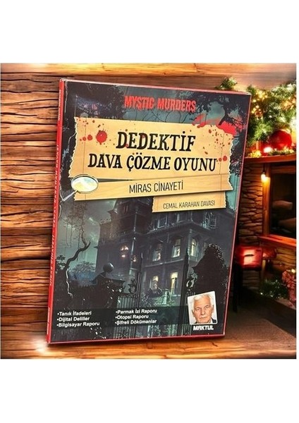 Dedektif Dava Çözme Oyunu | Miras Cinayeti