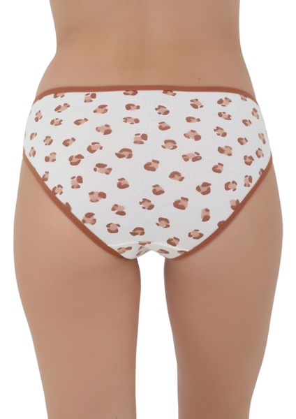 Kadınlar Için Şıklık ve Konforu Bir Arada Sunan Desenli Pamuklu Külot fırsatları