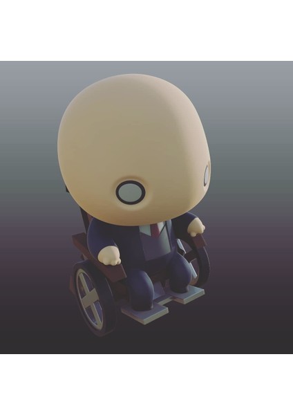 X-Men Chibi Charles Xavier Figürü - 10 cm