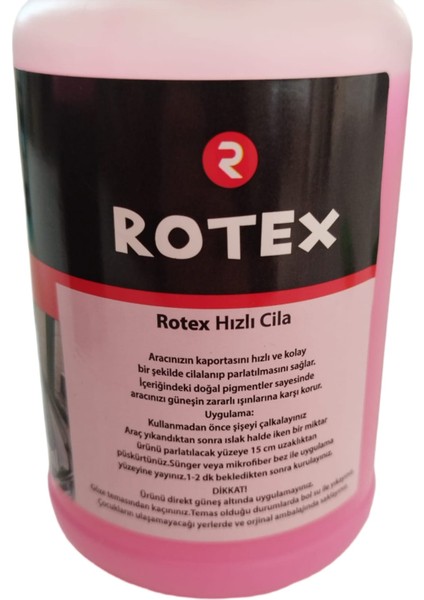 Rotex Hızlı Cila / 500 ml fiyatları