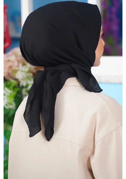Kadın Tesettür Mio Caz Eşarp Hijab Siyah fiyatları