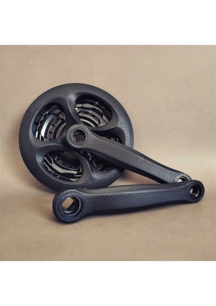 Bisiklet 3'lü Aynakol Karbon Model 42X34X24T 170MM