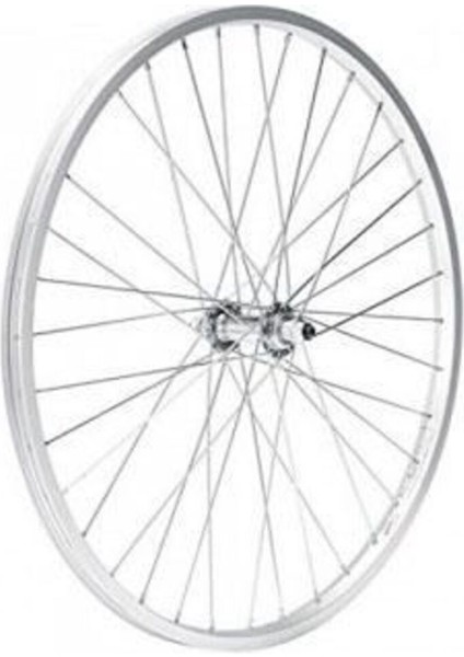 Proride 24 Örülü Jant Arka Tek Kat Aluminyum V-Fren Gri Tel [ Yerli ]