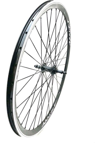 Bisiklet 26'' Arka Jant Örülü Çift Katlı Aluminyum V Fren