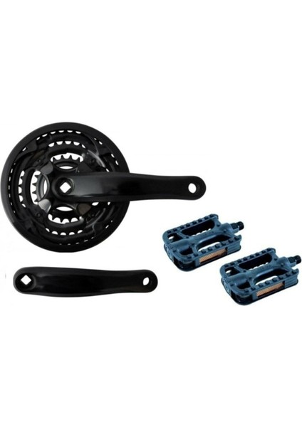 Bisiklet 3 Lü Aynakol&pedal Komple Set 3 Lü Aynakol Pedal Set
