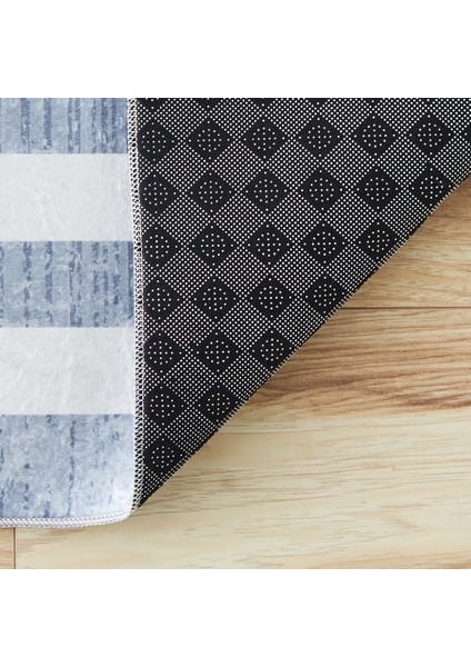 Sare By Kaşmir Halı Frame Gray Yıkanabilir Kaymaz Taban 50X80 cm fırsatları