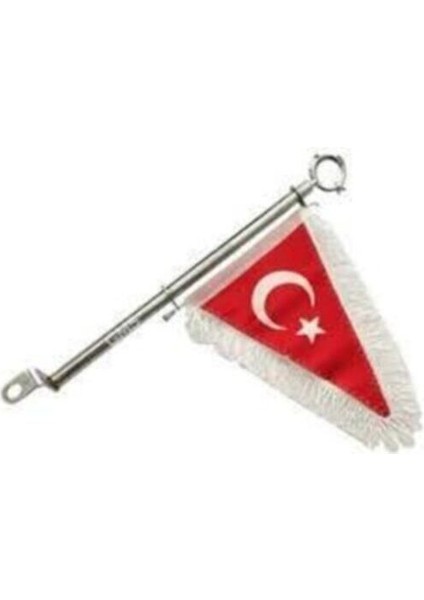 Motosiklet Bayrak Direği Makam Bayrağı Flama Bayrak