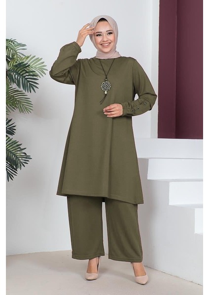 büyük Beden Double Örme Takım