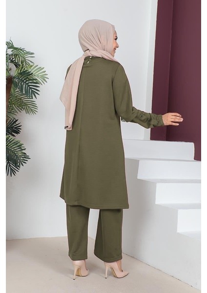 büyük Beden Double Örme Takım modelleri