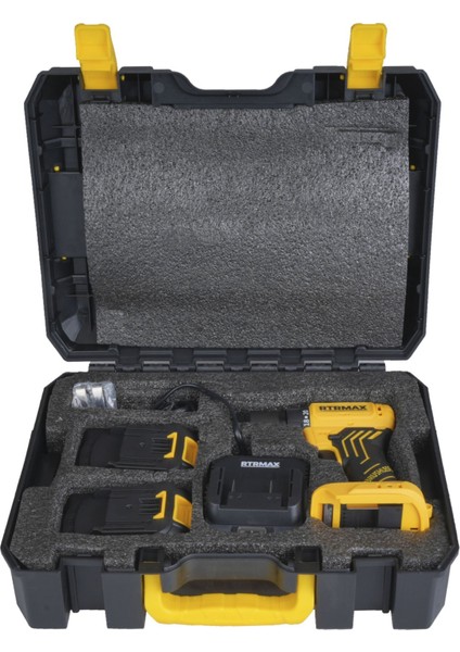 RTS5010 Şarjlı Matkap Kömürsüz 54 Nm 2x2 Ah 20V Çift Akü S-Lion - Akü Dahil indirimleri