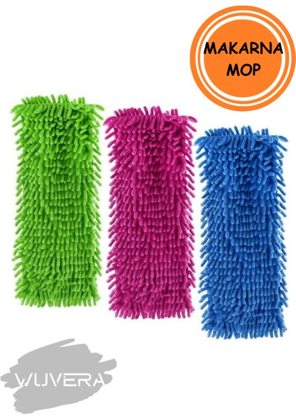 Mikrofiber Makarna Mop Yedek Paspas