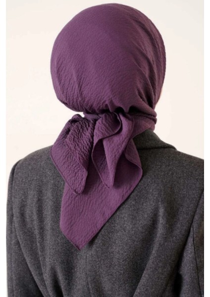 Kadın Tesettür Mio Caz Eşarp Hijab Lavanta modelleri