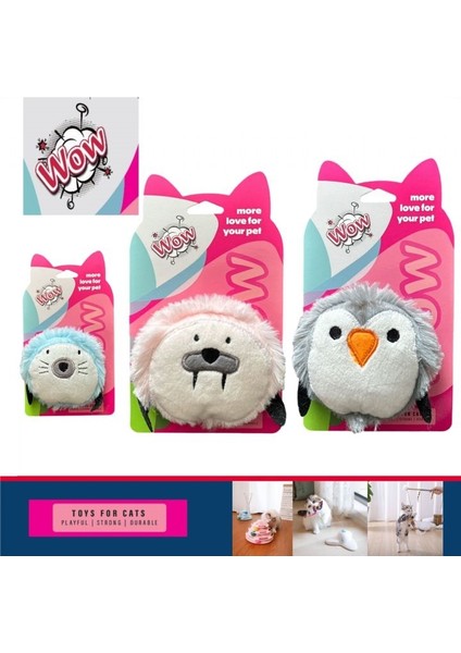 Kedi Oyuncak Penguen