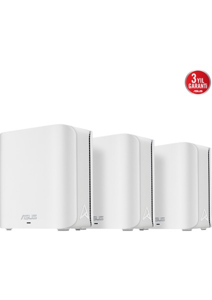 Zenwifi Bd4 BE3600 Wifi7 Dual-Band Kablosuz Mesh Sistemi (Beyaz, Üçlü Paket)