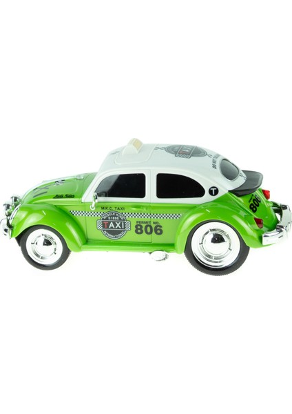 1:16 Ölçek Uzaktan Kumandalı Klasik Araba Vosvos Taxi Işıklı modelleri