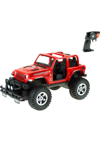 1:16 Ölçek Uzaktan Kumandalı Jeep Sarjlı Full Fonksiyon 2.4ghz
