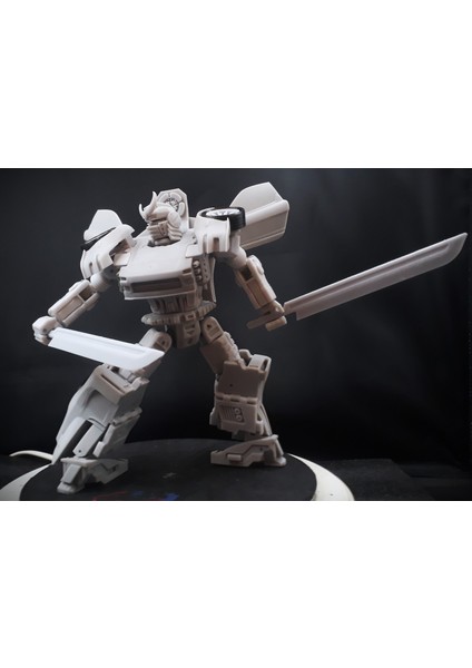 Dönüşen Robot Ronin Figürü - 15 cm