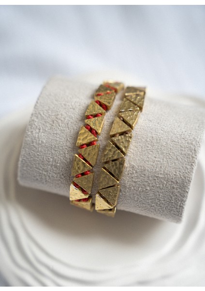 Blaze Bronz Plaka Bileklik