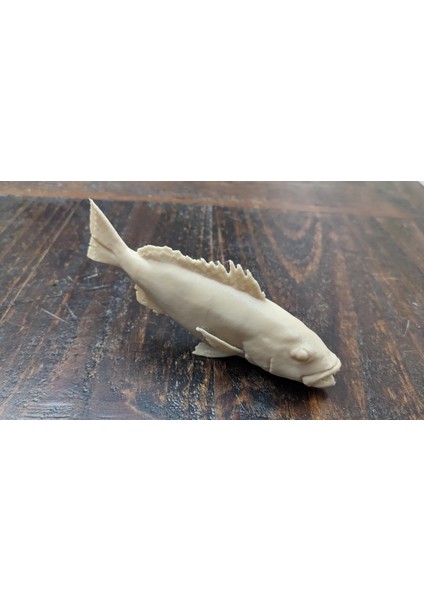 Lüfer Balığı Figürü - 15 cm